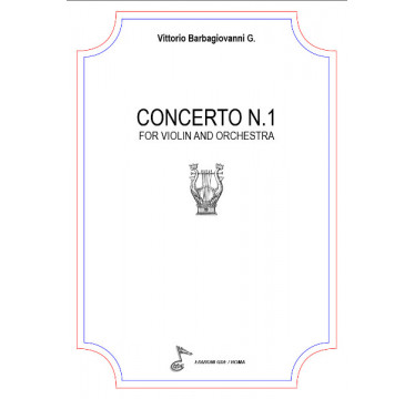 Concerto N.1 for Violin And Orchestra (free sheet music)